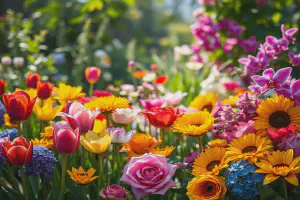 Explore the Colorful World of Types of Flowers